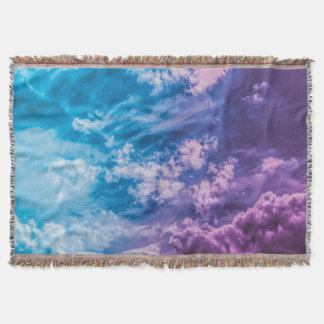 Manta Cielo surrealista, arte abstracto de ensueño.