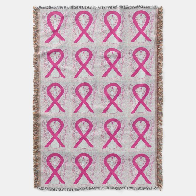 Manta Cinta de Cinta de Cáncer de Mama Inflamatoria (Frente vertical)