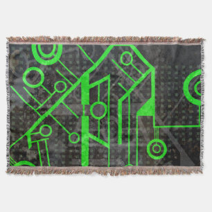 Manta Circuito verde