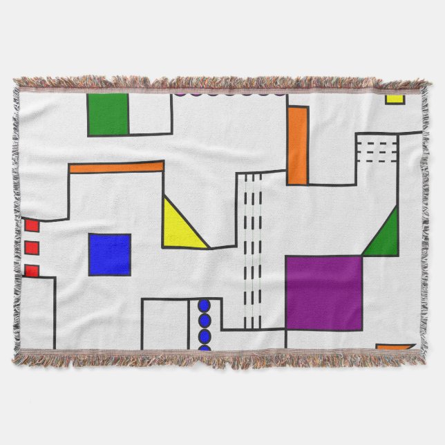 Manta Circuitos de Bauhaus (Anverso)