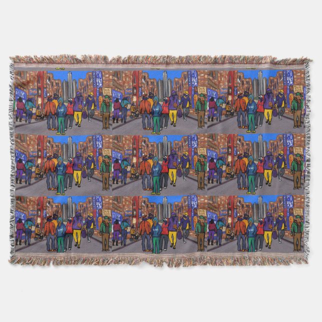 Manta Ciudad Dog Town - DETROIT (Anverso)