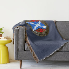 Manta Clan Baird Tartan Knot & Flag