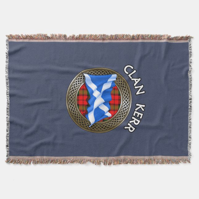 Manta Clan Baird Tartan Knot & Flag (Anverso)