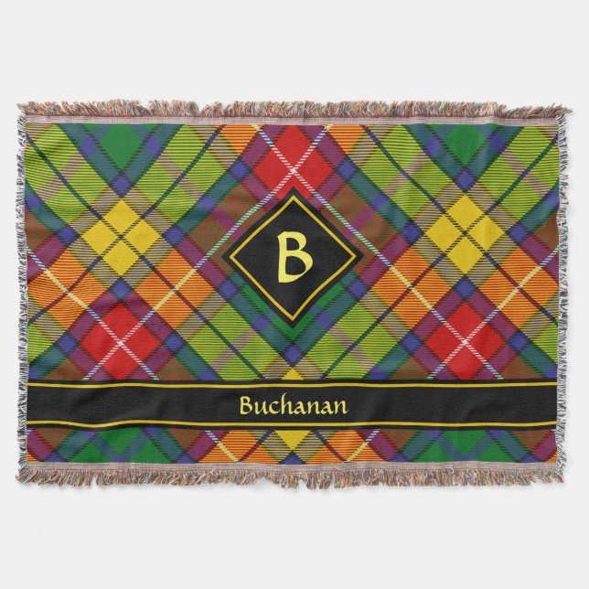 Manta Clan Buchanan Tartan (Anverso)