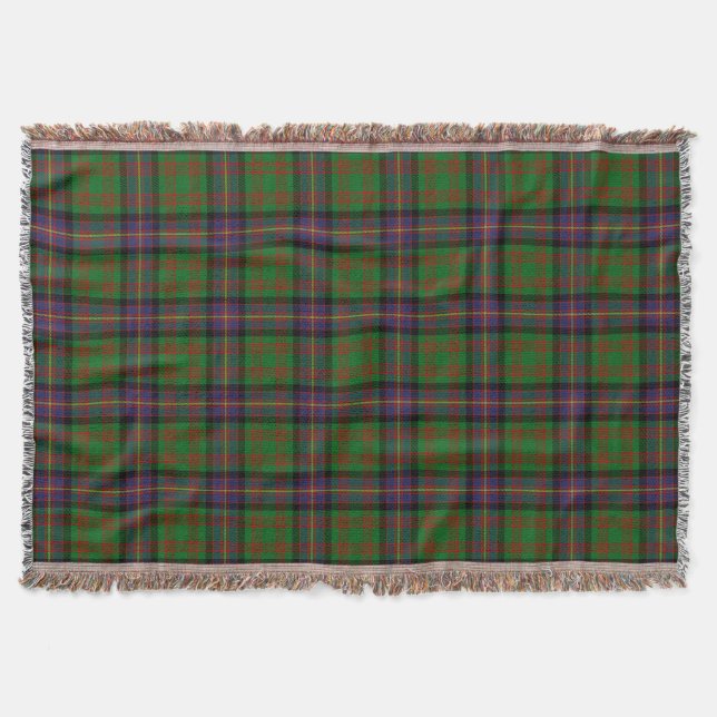 Manta Clan escocés Cochrane Tartan Plaid (Anverso)