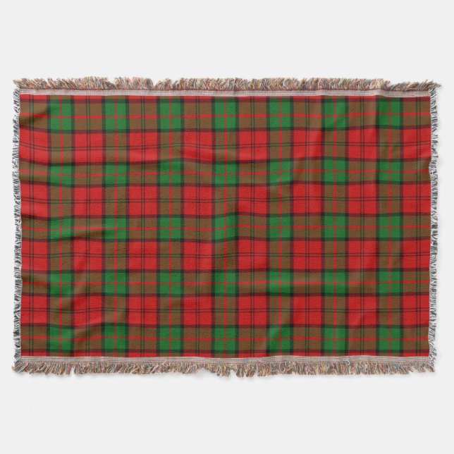 Manta Clan escocés Dunbar Tartan Plaid (Anverso)