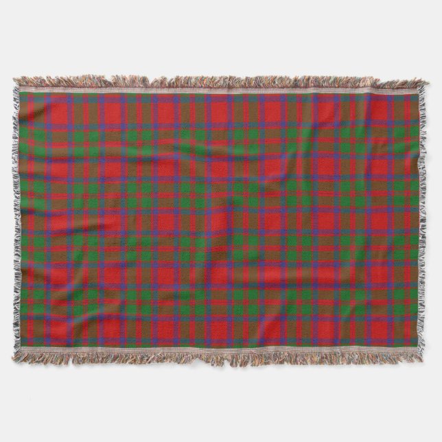Manta Clan escocés MacIntosh Tartan Plaid (Anverso)