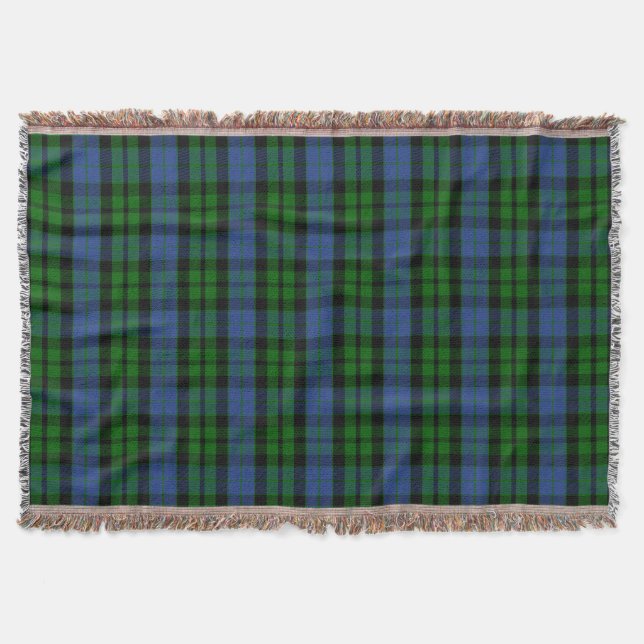 Manta Clan escocés MacKay Tartan Plaid (Anverso)