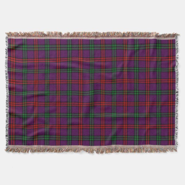 Manta Clan escocés Montgomery Tartan Plaid (Anverso)