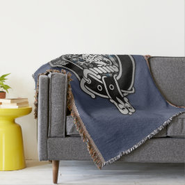 Manta Clan Gladstone Escudo y Tartán
