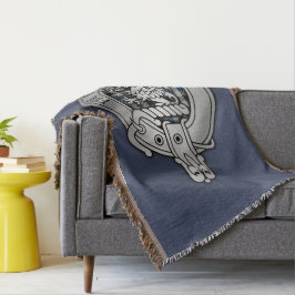 Manta Clan Gladstone Escudo y Tartán