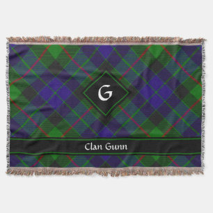 Manta Clan Gunn Tartan Throw Blanket
