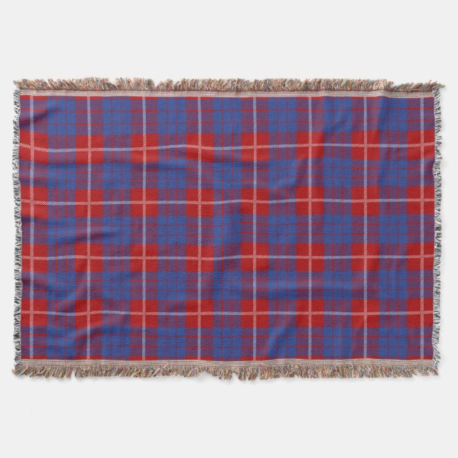 Manta Clan Hamilton Tartan Plaid (Anverso)