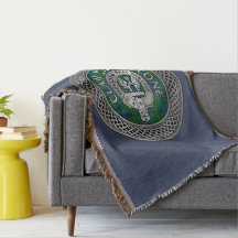 Clan Johnstone Escudo y Tartan Knot