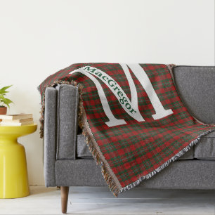 Manta Clan MacGregor Tartan Plaid Personalizado
