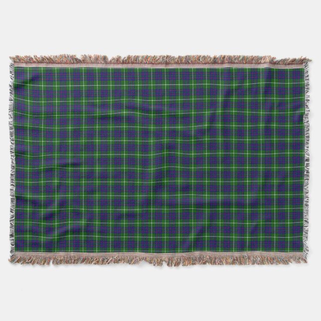 Manta Clan MacIntyre Tartan Plaid (Anverso)