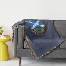 Manta Clan MacNeil Tartan Knot & Flag