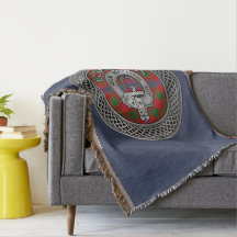 Clan Ross Escudo y Tartan Knot