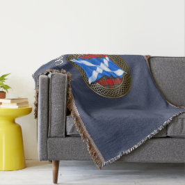 Manta Clan Stewart Tartan Knot & Flag