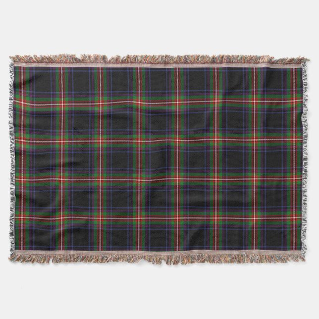 Manta Clan Watt Tartán Plaid escocés (Anverso)