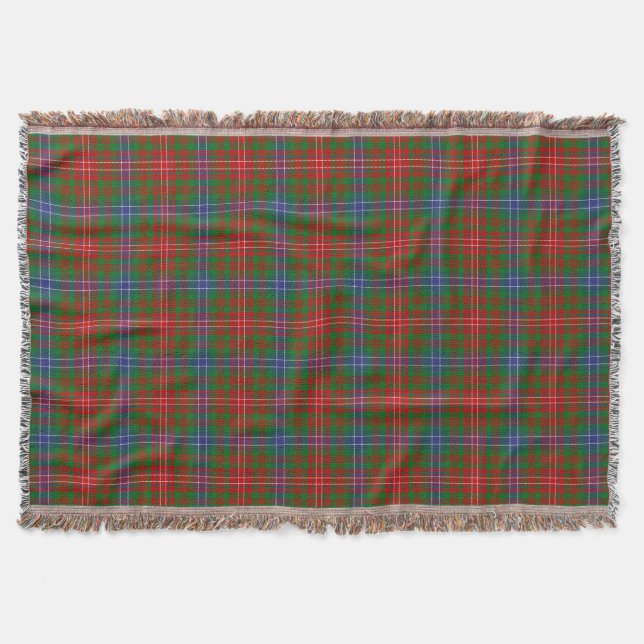 Manta Clan Wilson Tartan Plaid (Anverso)