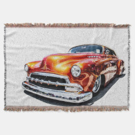 Manta Clásico Lowrider Throw Blanket