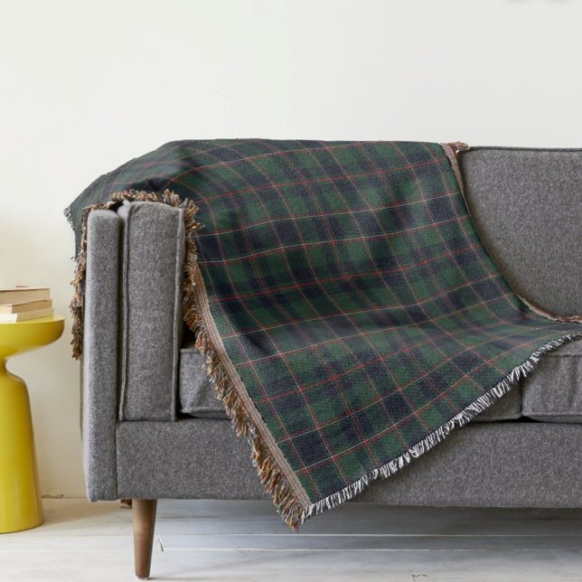 Manta Classic Dark Blue Red Green Plaid Pattern (Subido por el creador)