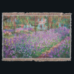 Manta Claude Monet - El jardín del artista en Giverny<br><div class="desc">El jardín del artista en Giverny / Le Jardin de l'artiste a Giverny - Claude Monet,  1900</div>
