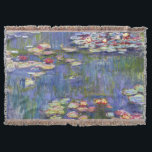 Manta Claude Monet - Lilies de agua / Nympheas<br><div class="desc">Lilies de agua/Nympheas - Claude Monet,  1916</div>
