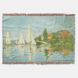Manta Claude Monet. Regattas en Argenteuil