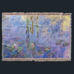 Manta Claude Monet - Water Lilies<br><div class="desc">Lilies de agua/Nympheas por Claude Monet en 1916-1919</div>