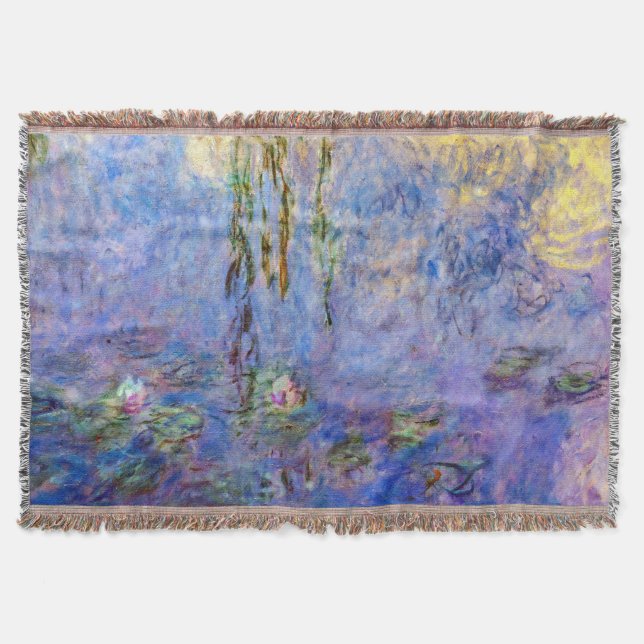 Manta Claude Monet - Water Lilies (Anverso)