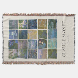 Manta Claude Monet Water Lilies