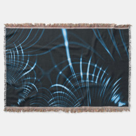 Manta Claves agudas curvadas o espinas de azul real