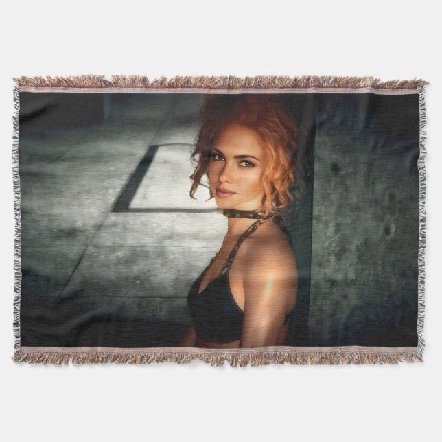 Manta Clear Shadows throw blanket (Anverso)