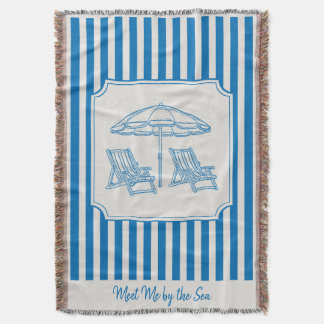 Manta Coastal Beach Vibes Blue Stripes