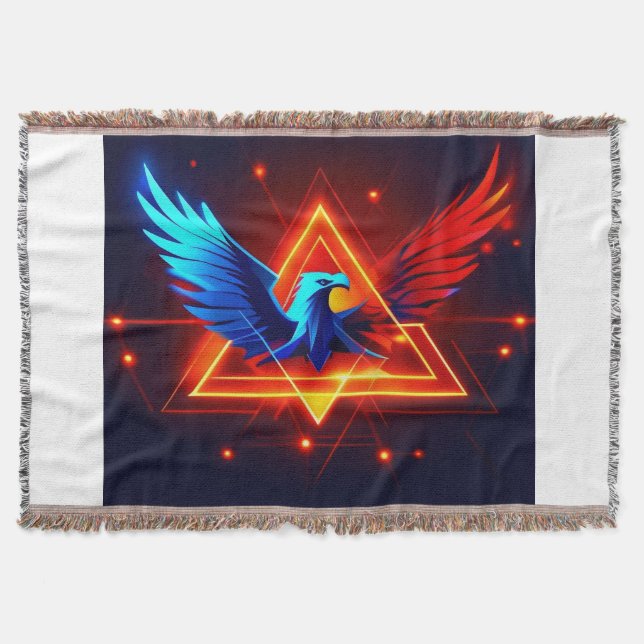 Manta Cobertor águia  (Anverso)