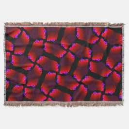 Manta Cobertura Jimette Diseño a franjas decoración