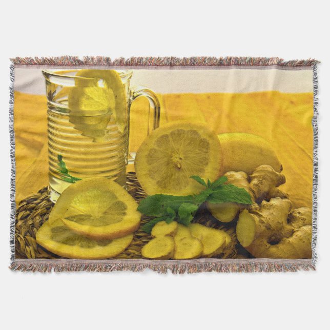 Manta Cocina de té limón (Anverso)