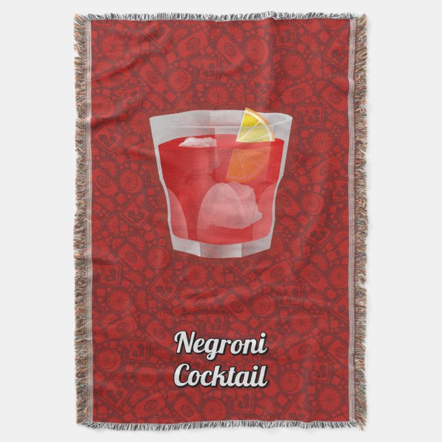 Manta Cóctel Negroni (Frente vertical)
