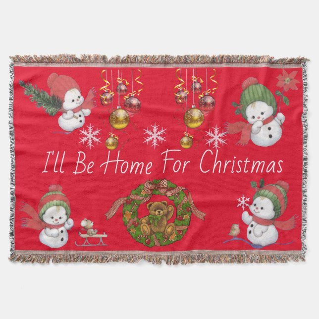 Manta Colección Navidades de Suzanne Elizabeth (Anverso)