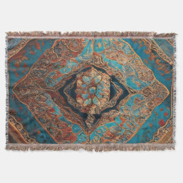 Manta Colección Persa Moderna y Hermosa de Patrones Anti