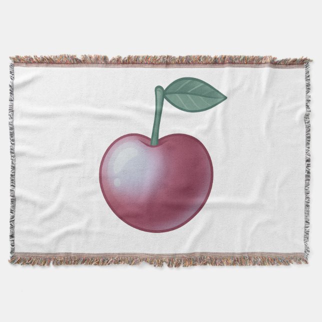 Manta 🍒 Colección: Sweet Cherry Classic – Timeless Eleg (Anverso)