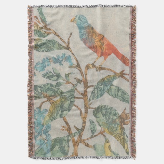 Manta Collage aéreo II (Frente vertical)