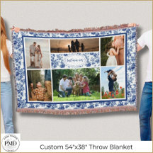 Collage de fotos Mejor Mamá Jamás Vintage Blue Toi