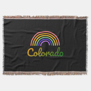 Manta Colorado - Amo Colorado - Arcoiris en Colorado