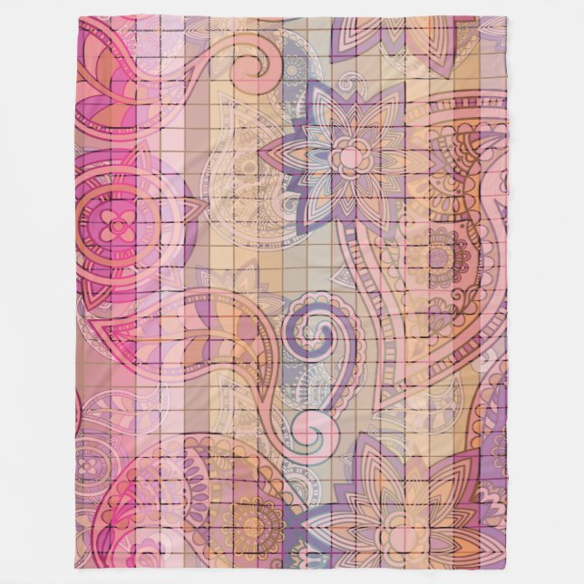 manta colores fantasía, blanket fantasy colors (Anverso)