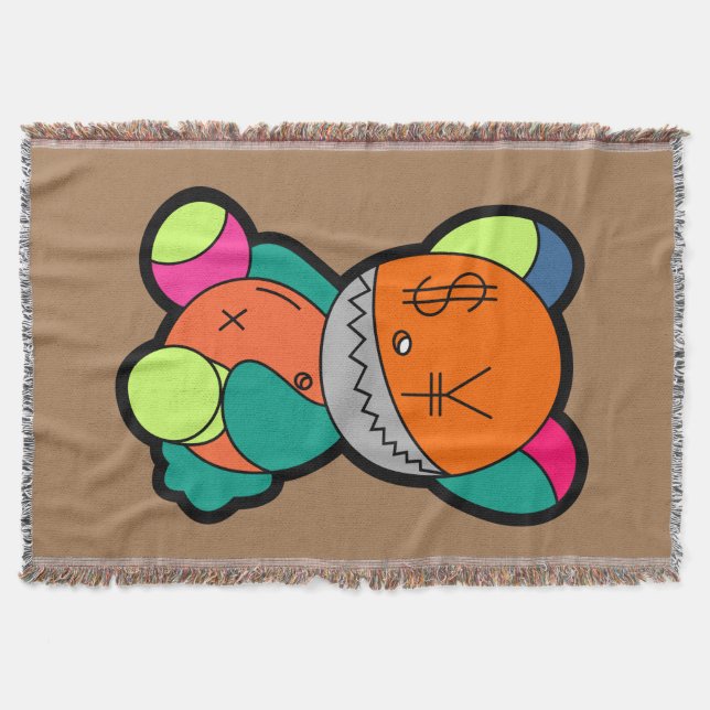 Manta Colorful bear (Anverso)