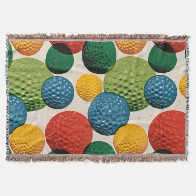 Manta Colorful Golf Ball Pattern (Anverso)