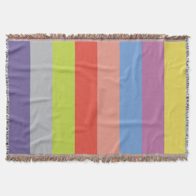 Manta Colorida Funda De Fijación (Anverso)